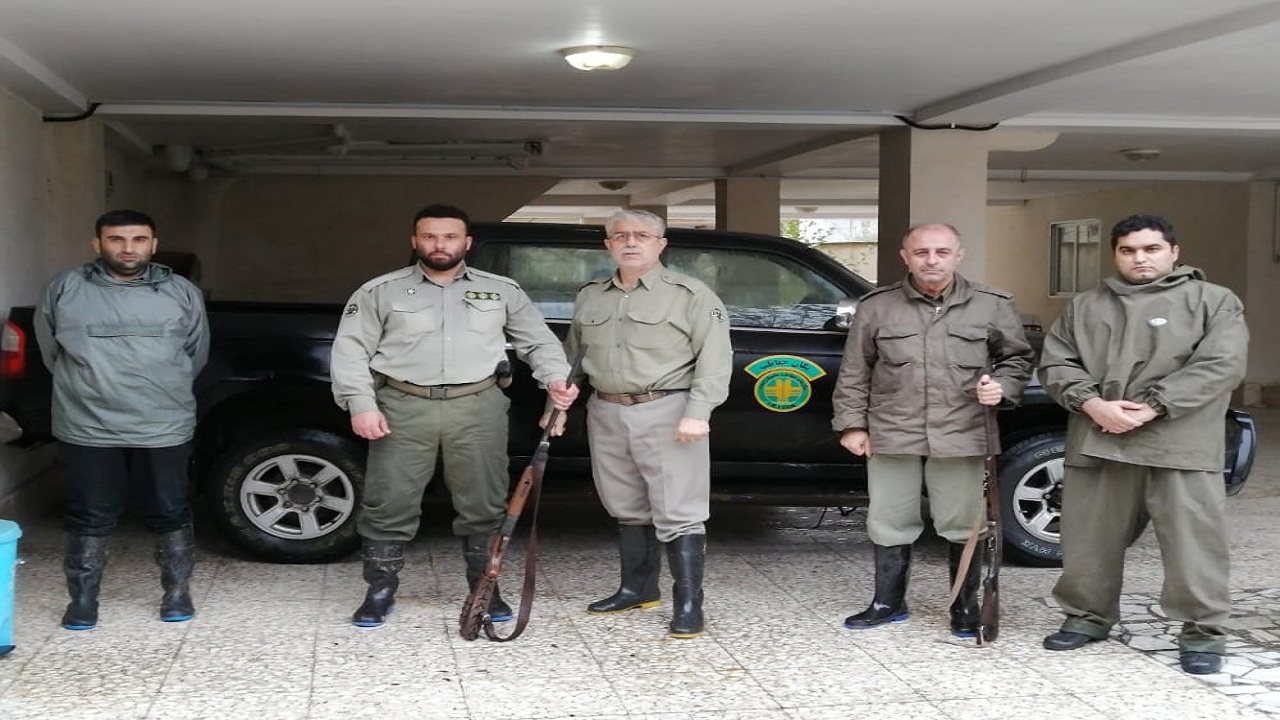 روز پرکار محیط بانان گیلان