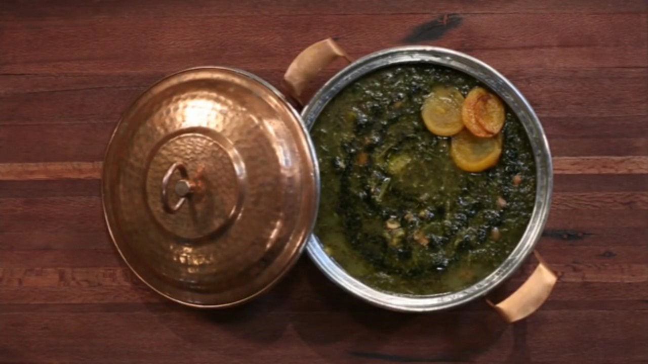 طرز تهیه آش شیرین گیلان + فیلم