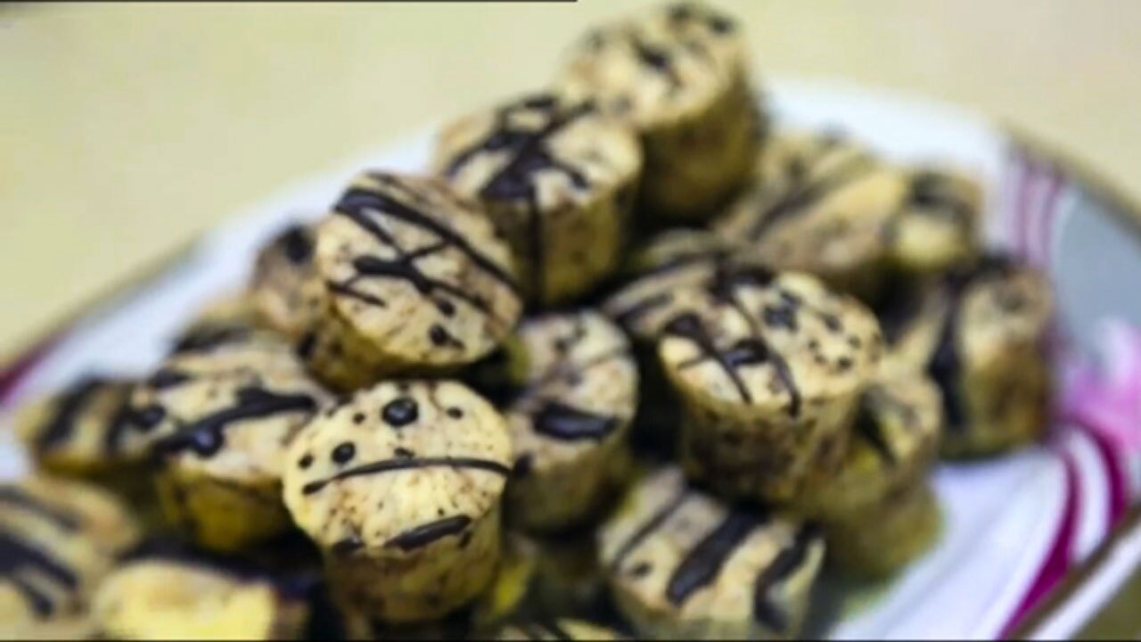 طرز تهیه شیرینی مغزدار پسته‌ای + فیلم