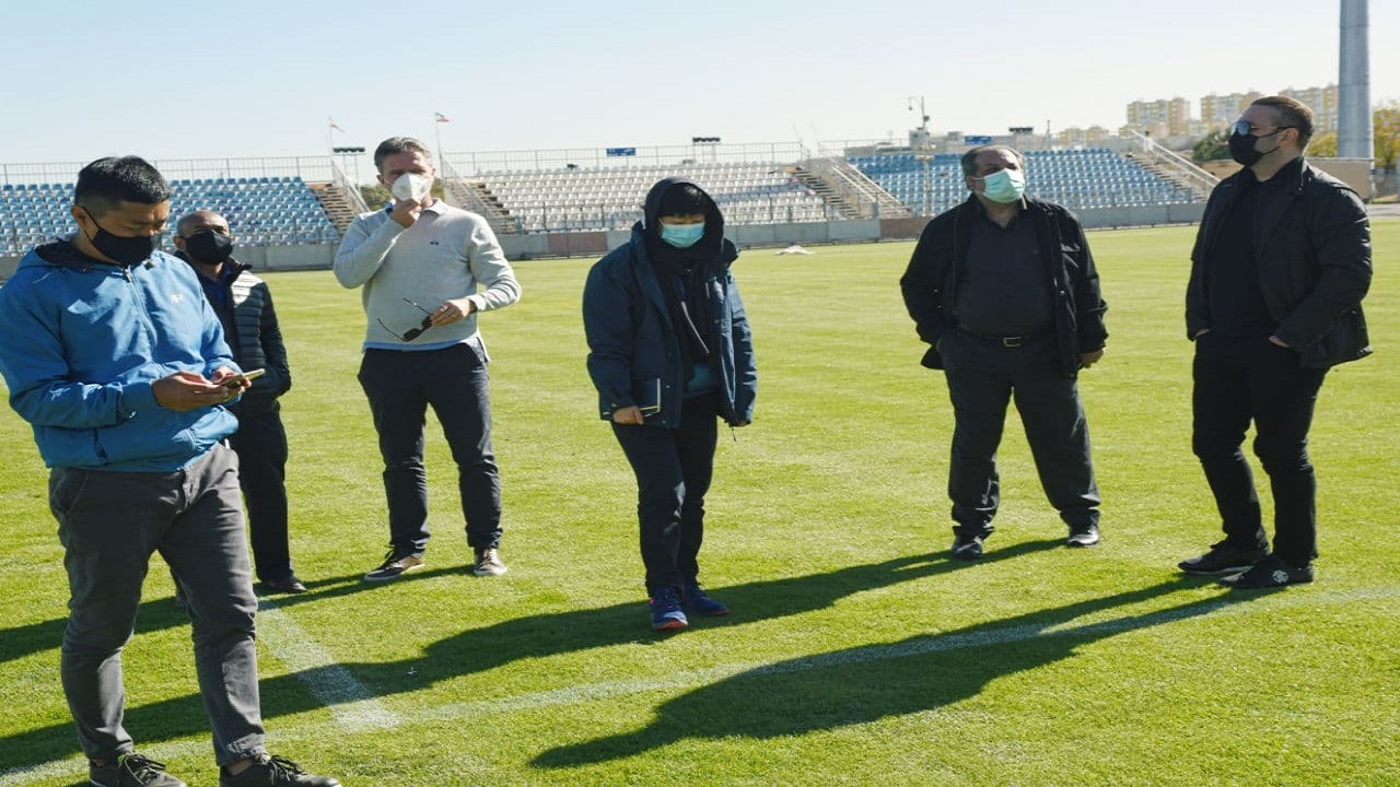 بازدید نمایندگان AFC از ورزشگاه باشگاه تراکتور
