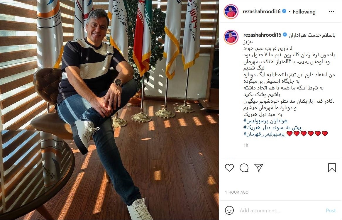 رضا شاهرودی