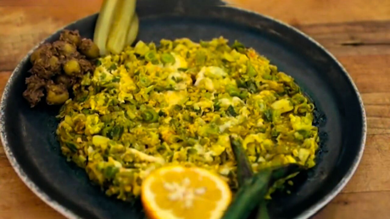 طرز تهیه سیرابیج + فیلم