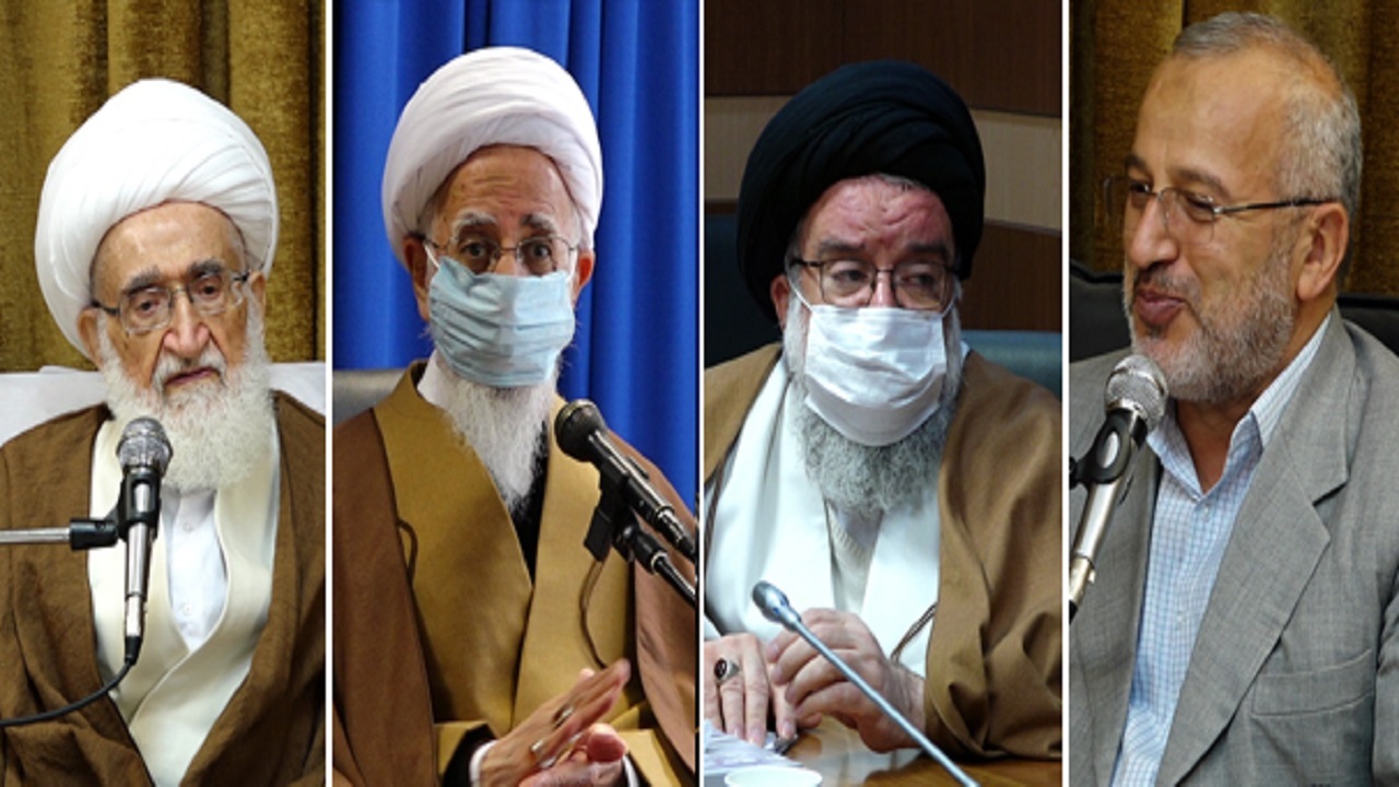 دیدار استاندار قم با مراجع و علما
