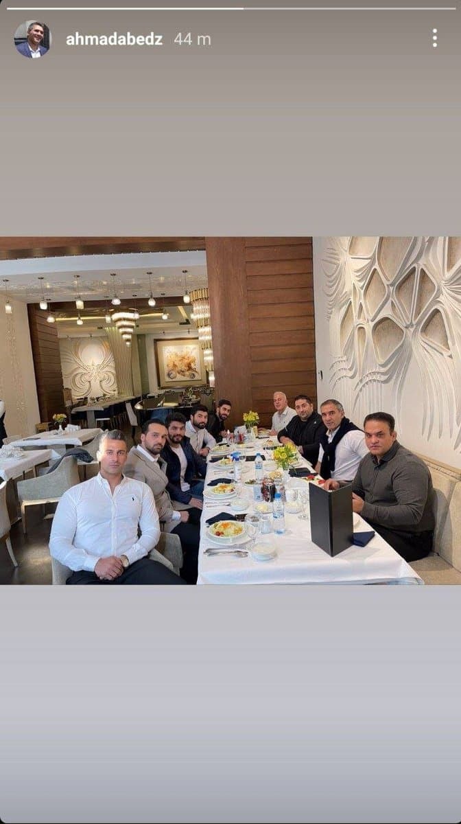 همسفره شدن فیلتر کننده تلگرام با قهرمان المپیک