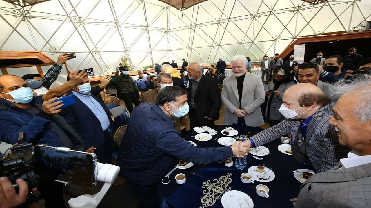 جمع بزرگان استقلال در یک قاب