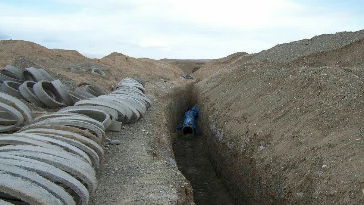 قنات روستای آریان سبزوار پس از ۵۰ سال دوباره جان گرفت