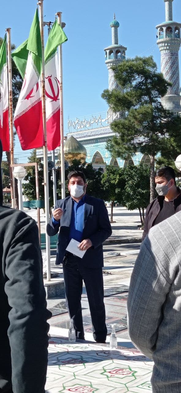 تجدید پیمان دانش آموزان گرگانی با شهدا + فیلم و تصاویر