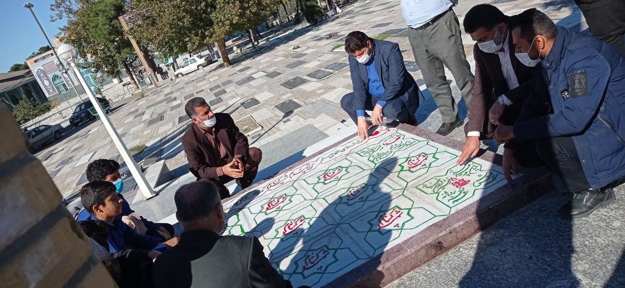 تجدید پیمان دانش آموزان گرگانی با شهدا + فیلم و تصاویر