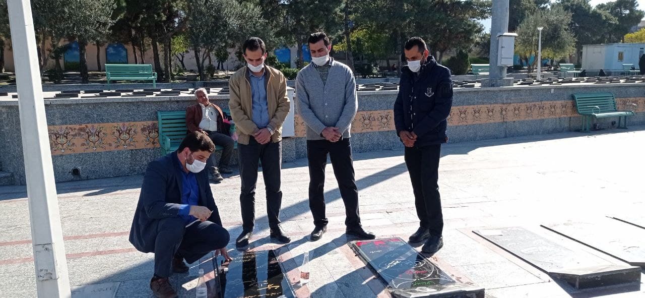 تجدید پیمان دانش آموزان گرگانی با شهدا + فیلم و تصاویر