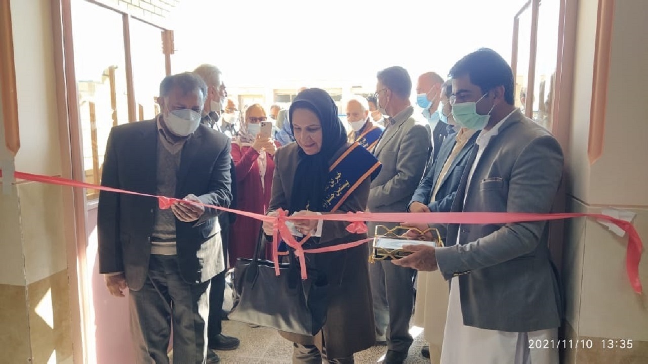 مدرسه ۶ کلاسه خیرساز در روستای دهپابید شهرستان تفتان افتتاح شد