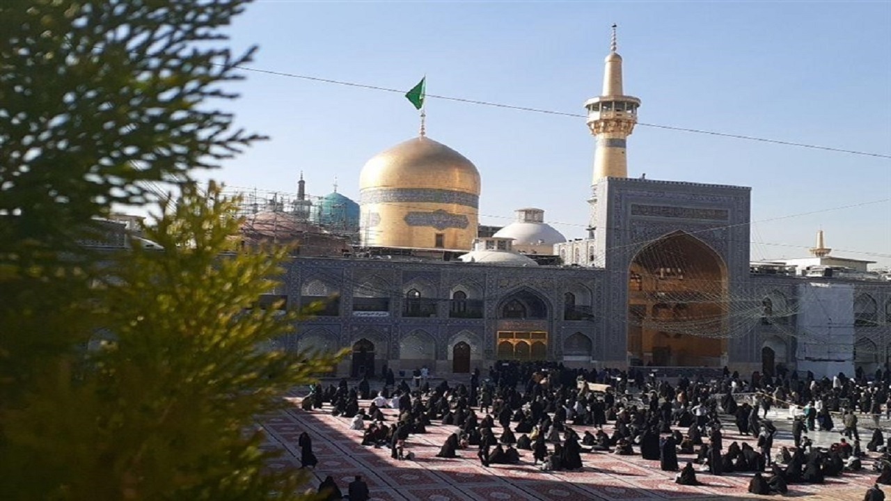 مشهدالرضا (ع) از طلوع دو مشعل هدایت غرق نور شد