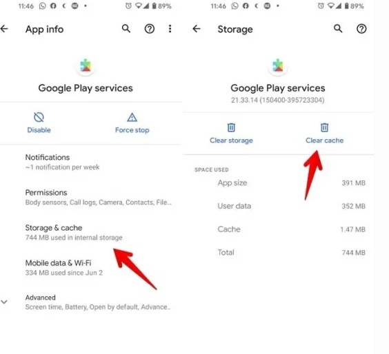 ۱۲ راه حل برای مشکل Google Play Services Has Stopped