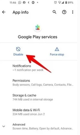 ۱۲ راه حل برای مشکل Google Play Services Has Stopped