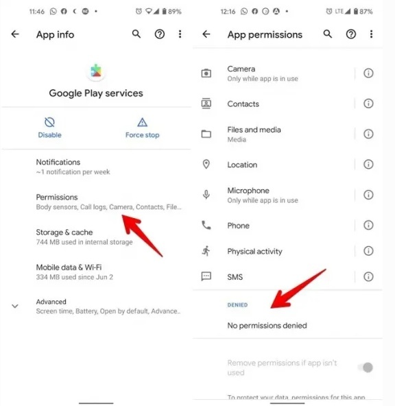 ۱۲ راه حل برای مشکل Google Play Services Has Stopped