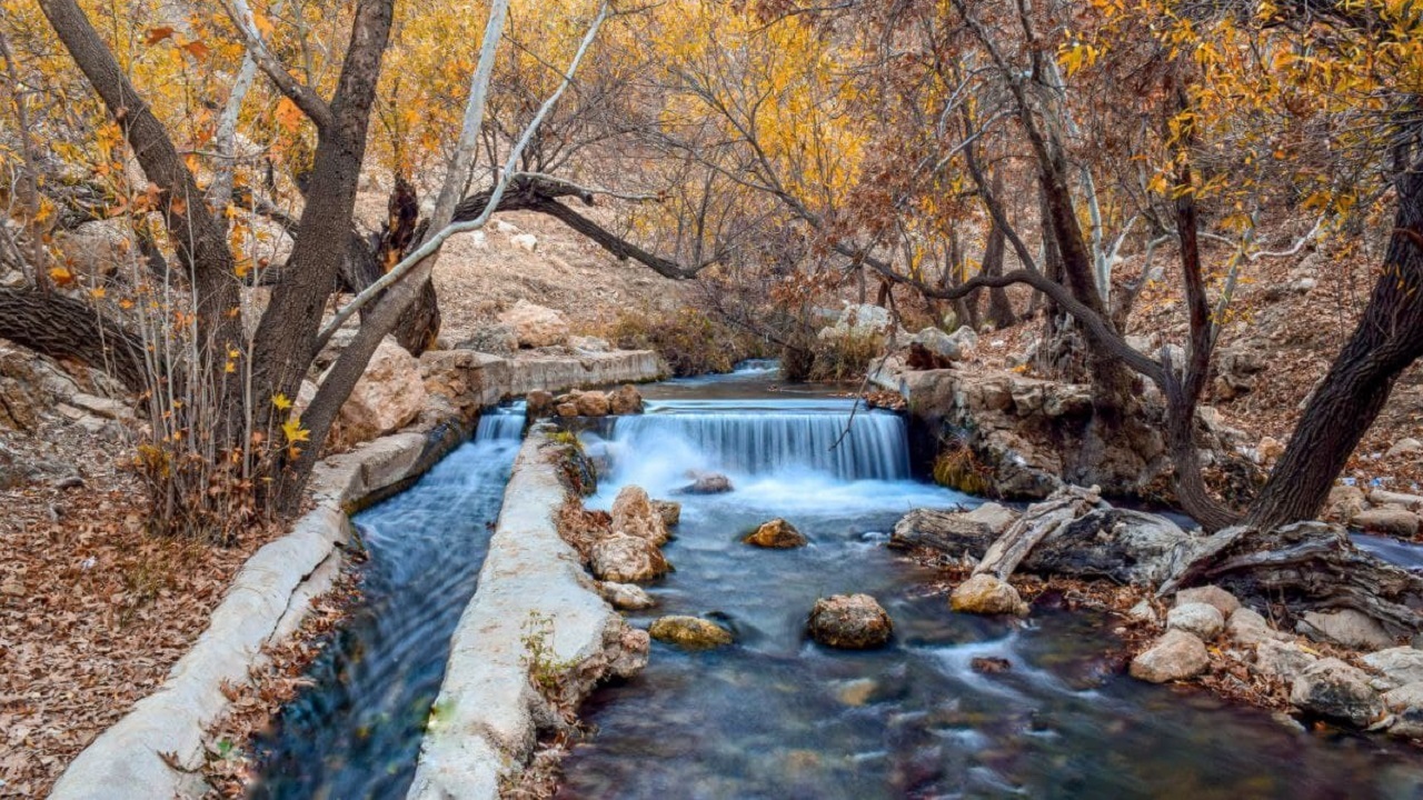 عکس هایی تماشایی از تنگه غوره دان شیراز