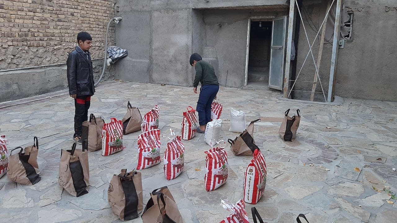اجرای طرح احسان ماندگار در روستای توآباد + تصاویر
