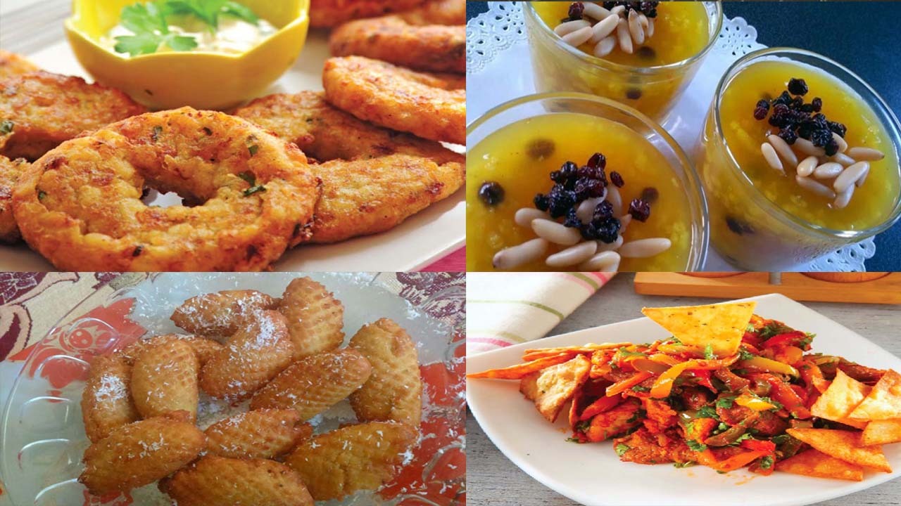 آموزش آشپزی؛ از حلقه‌های برشته سیب زمینی و فاجیتای مکزیکی تا شیرینی برساق + تصاویر