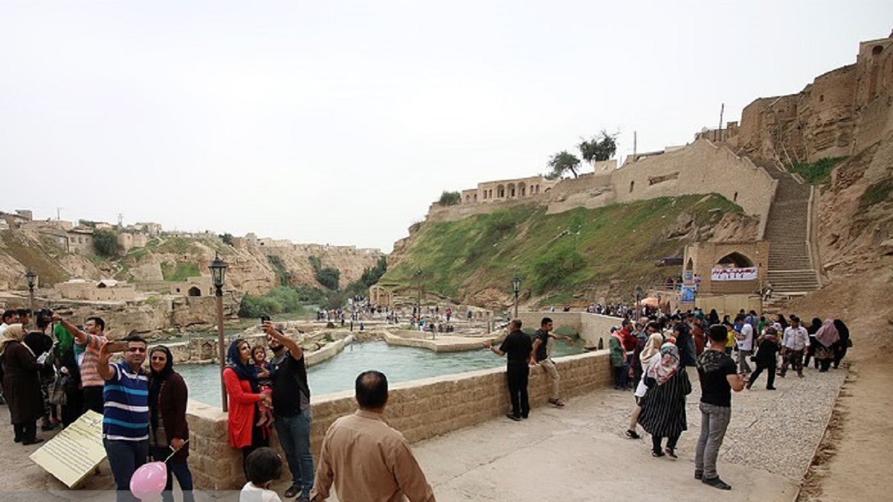 رشد قابل توجه ورود گردشگران به شوشتر با پوشش گسترده واکسیناسیون