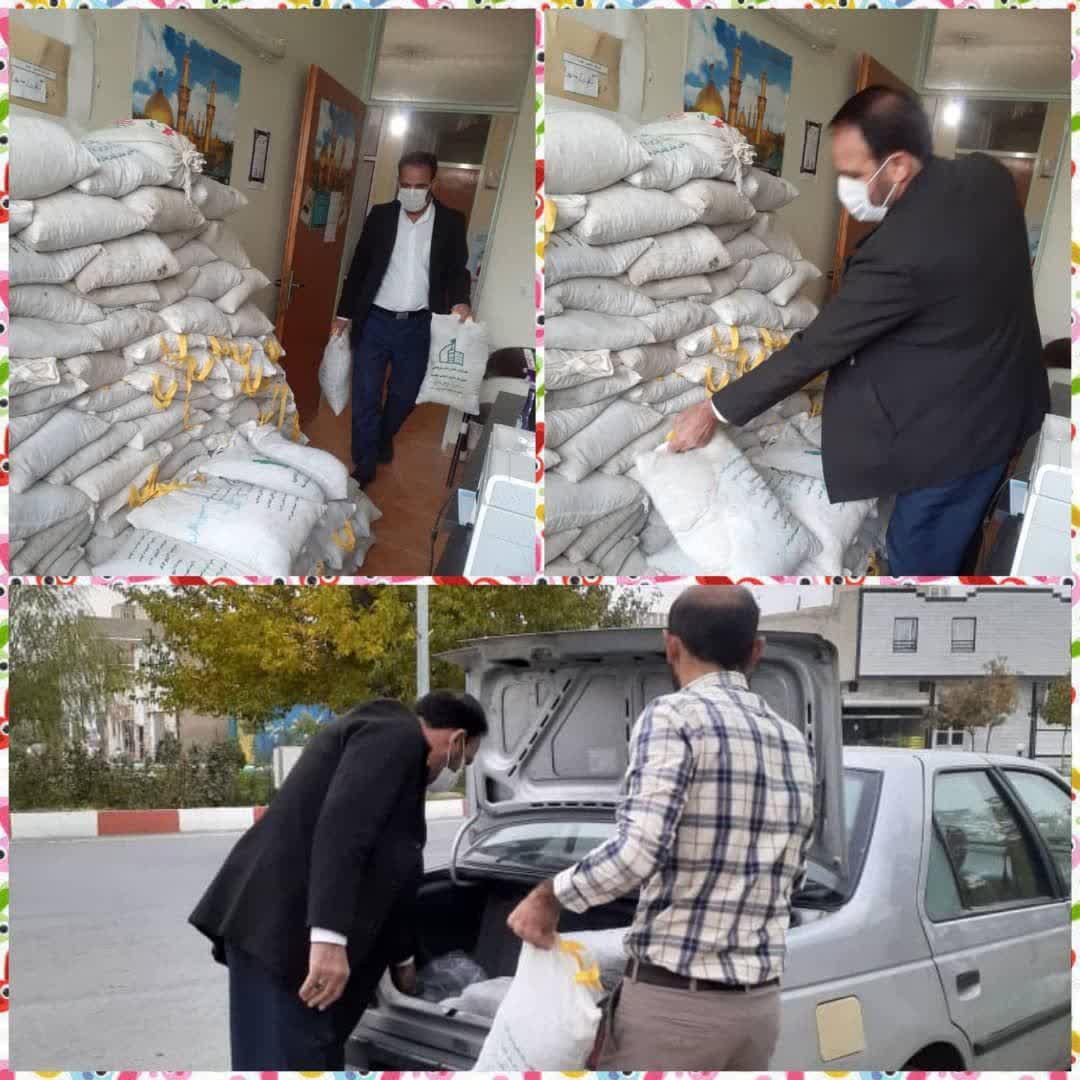 مشارکت باغداران شهرستان خنداب در بازسازی اعتاب مقدسه