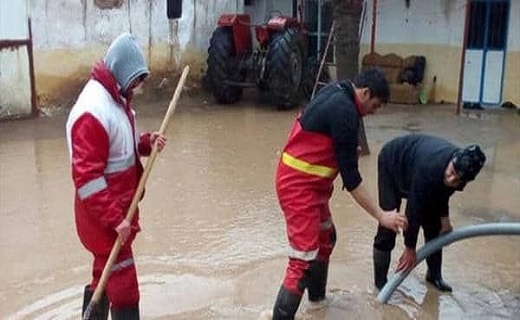 امدادرسانی هلال احمر گیلان