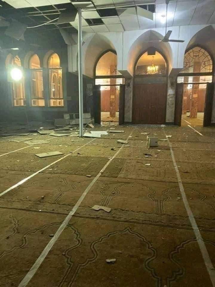 انفجار هنگام ادای نماز جمعه در مسجدی در ننگرهار + عکس