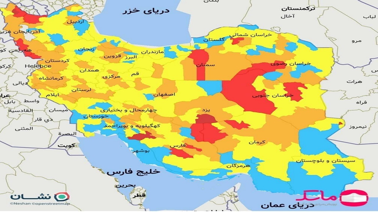 دامغان در وضعیت قرمز کرونایی باقی ماند