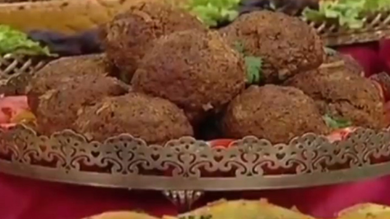 طرز تهیه کوفته کرمانشاهی + فیلم