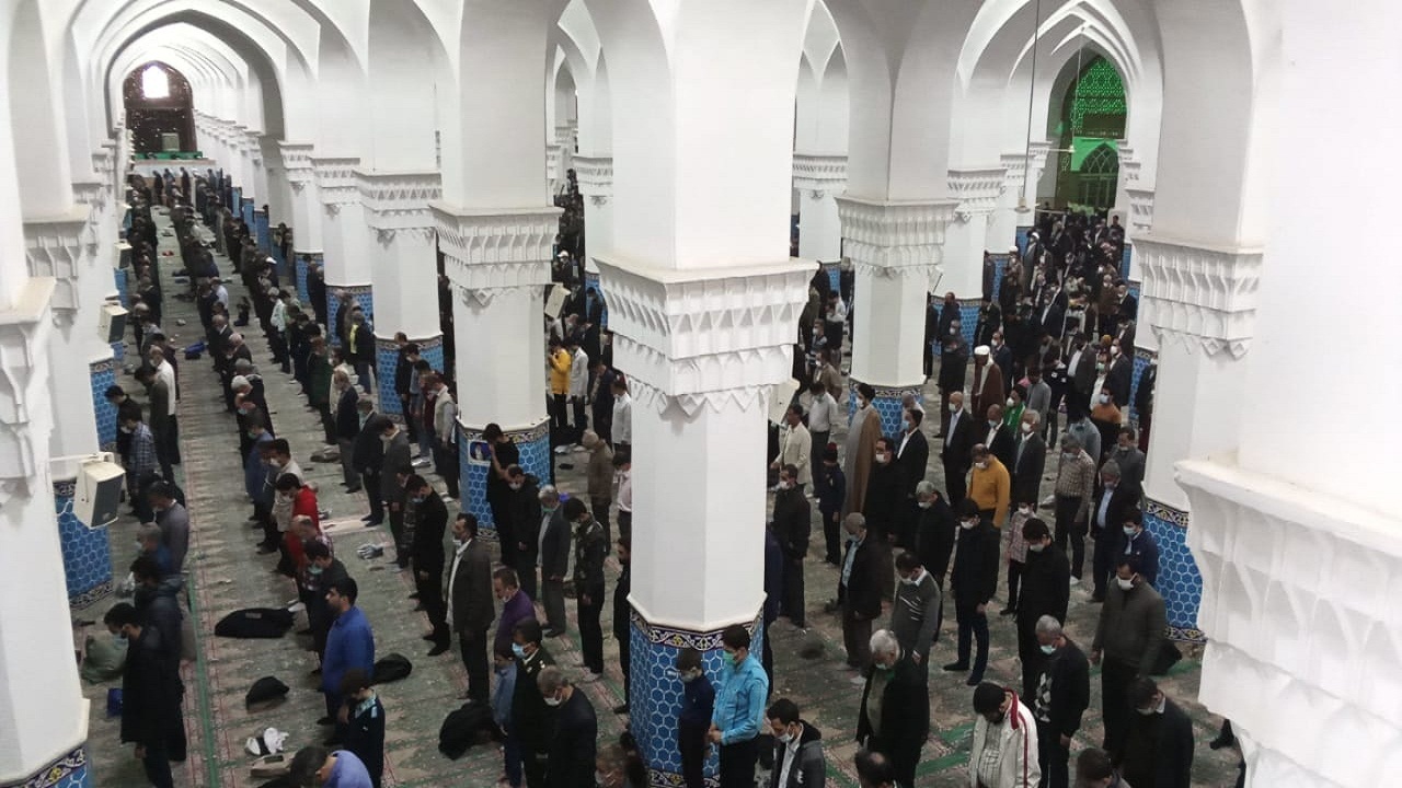 آیین باشکوه نماز جمعه یزد به روایت تصویر