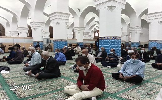 آیین باشکوه نماز جمعه یزد به روایت تصویر