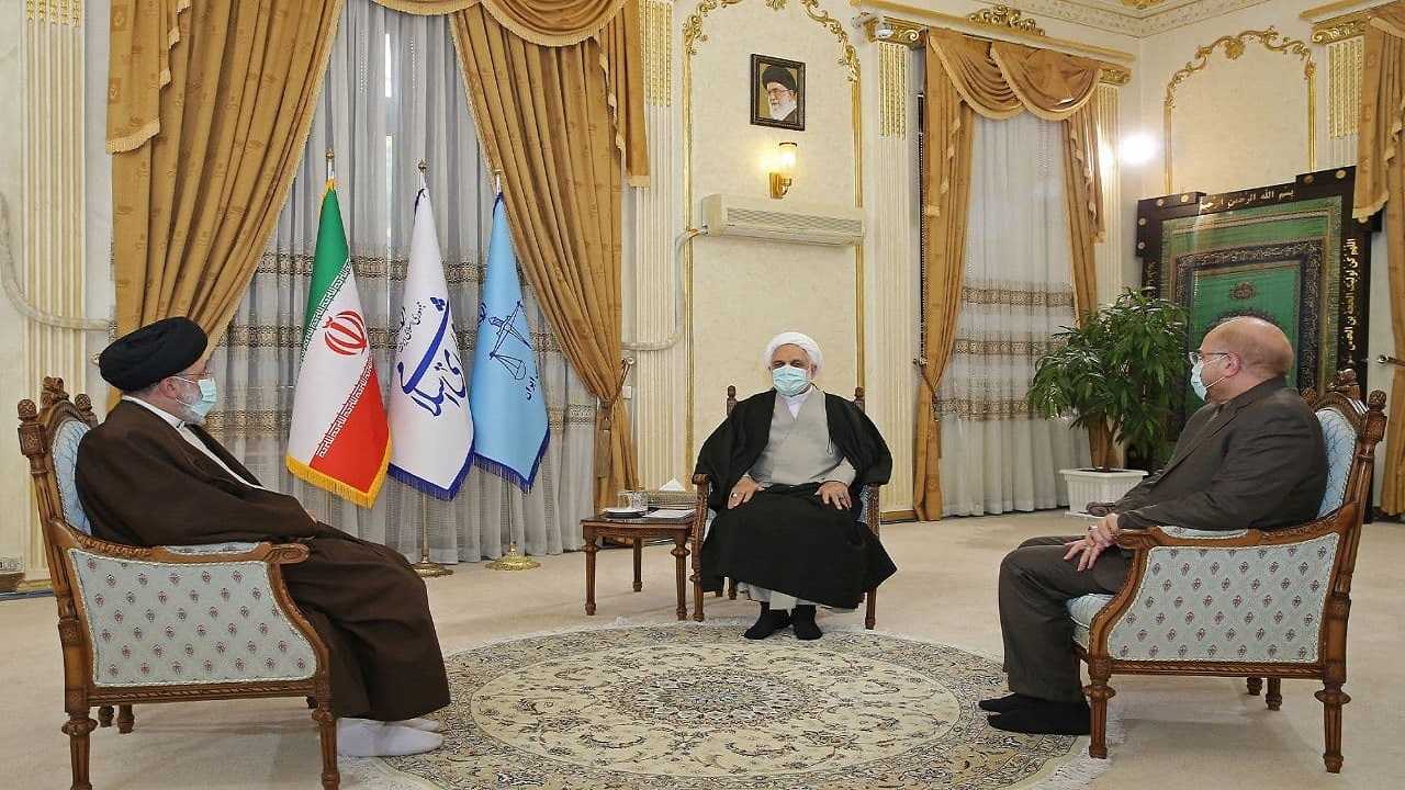 سومین جلسه سران سه قوه به میزبانی رئیس عدلیه برگزار شد