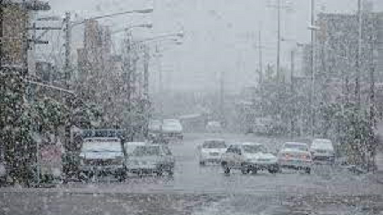 برف و باران در راه استان قزوین