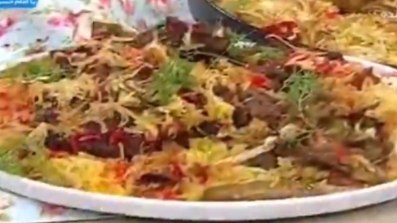 طرز تهیه مرغ بريانی حيدرآبادی + فیلم