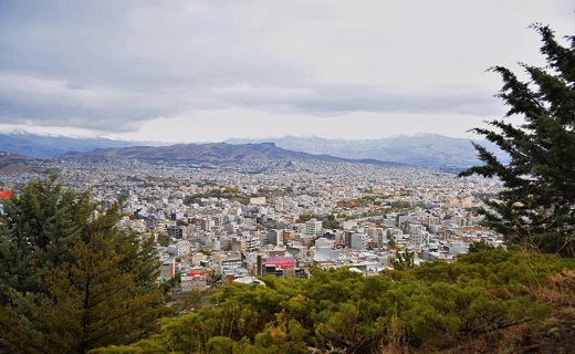 نمایی از طبیعت چشم نواز پاییزی سنندج