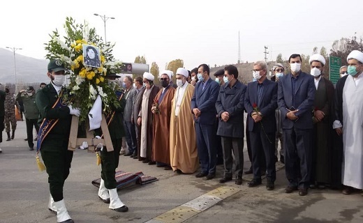 بازگشت پیکر مطهر شهیده فاطمه اسدی به زادگاهش