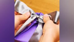 ساخت جعبه هدیه با کاغذ کادو + فیلم