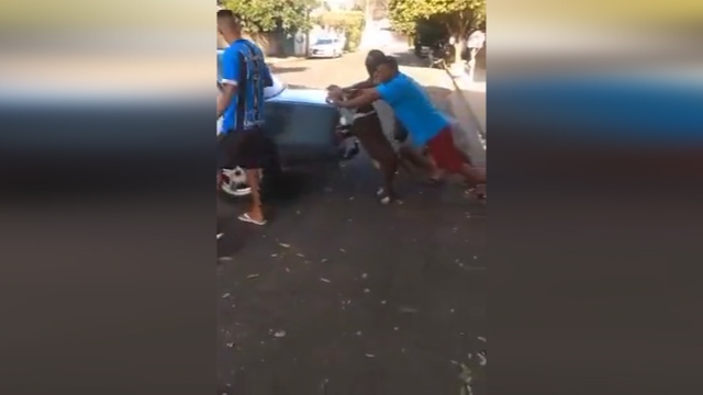 هل دادن خودرو توسط یک سگ! + فیلم