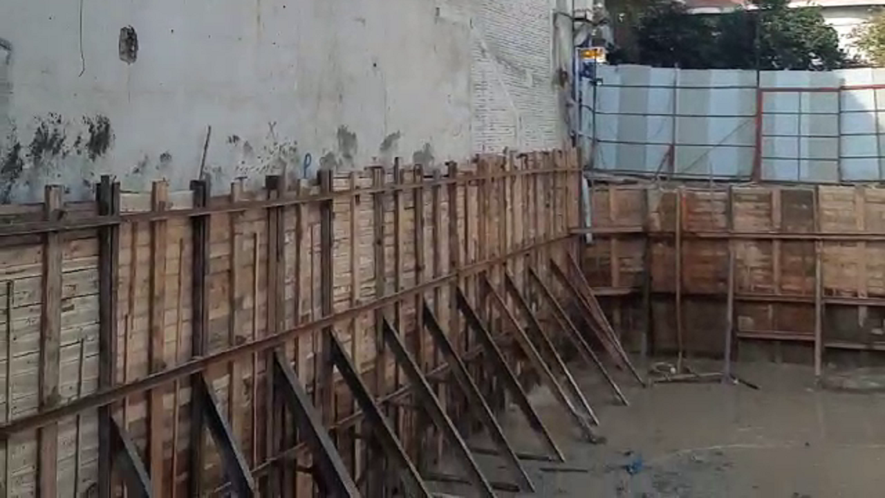 احتمال ریزش یک ساختمان در گلسار رشت بر اثر گودبرداری