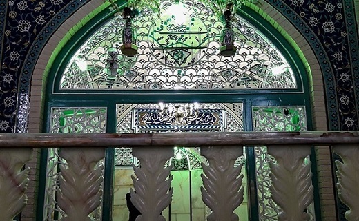 بیت النور ،محل عبادت حضرت معصومه(س)