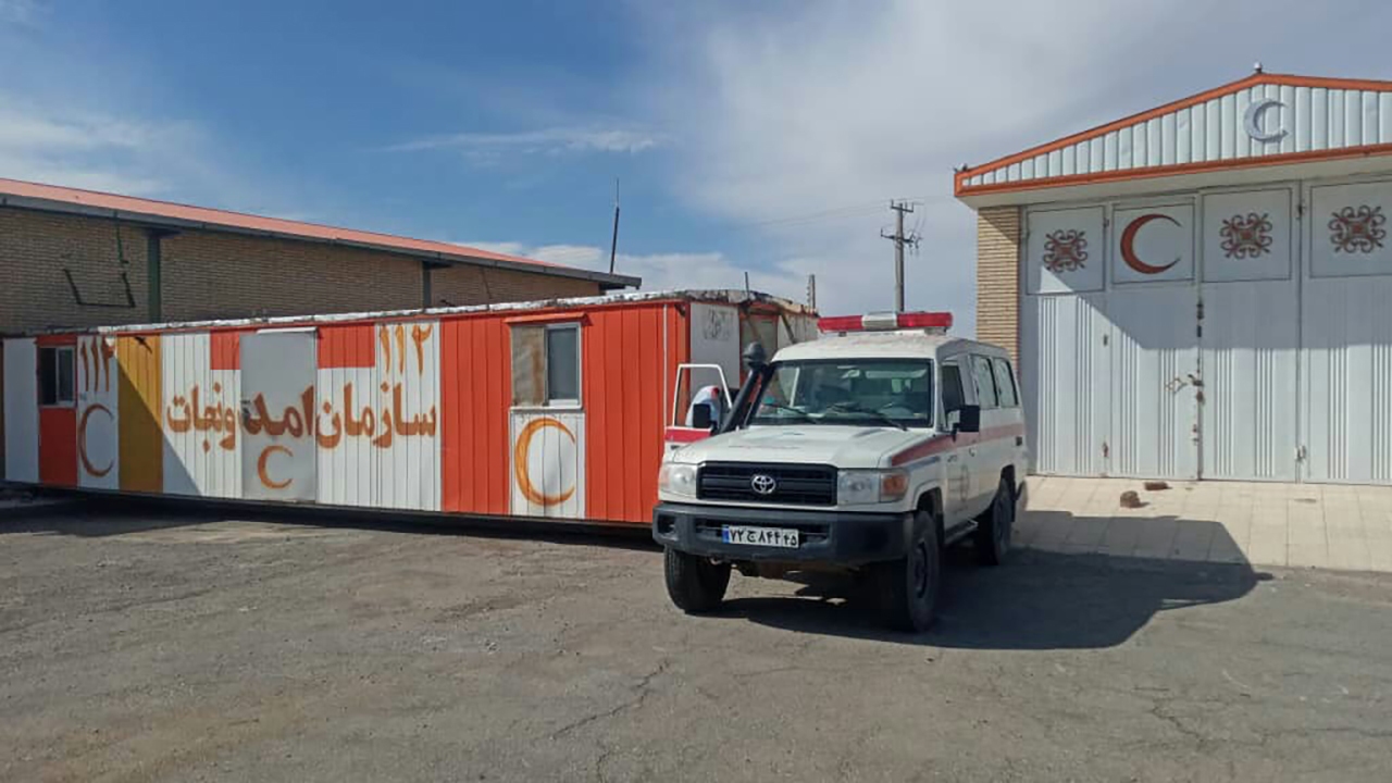 پایگاه هلال احمر کویر شهداد مستقر شد
