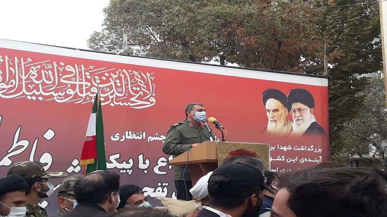 هدف شهیده فاطمه اسدی ادامه دهنده راه زنان بزرگ اسلام بود