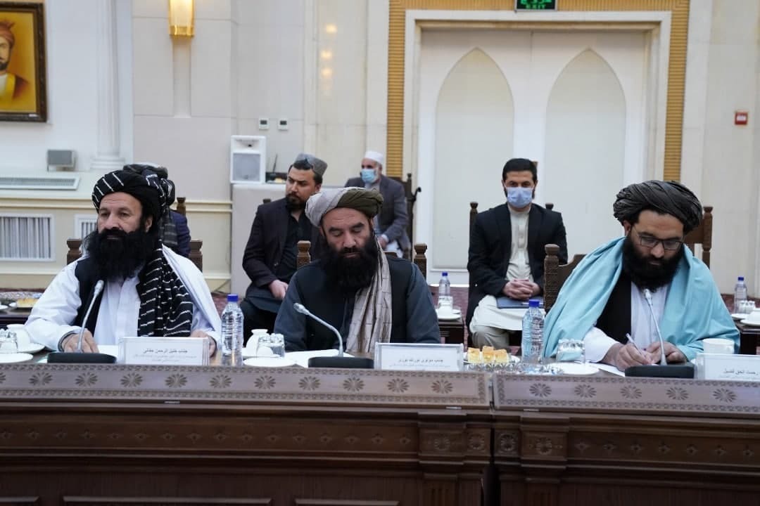 دیدار نماینده ویژه ایران در امور افغانستان با معاون نخست وزیر طالبان + تصاویر