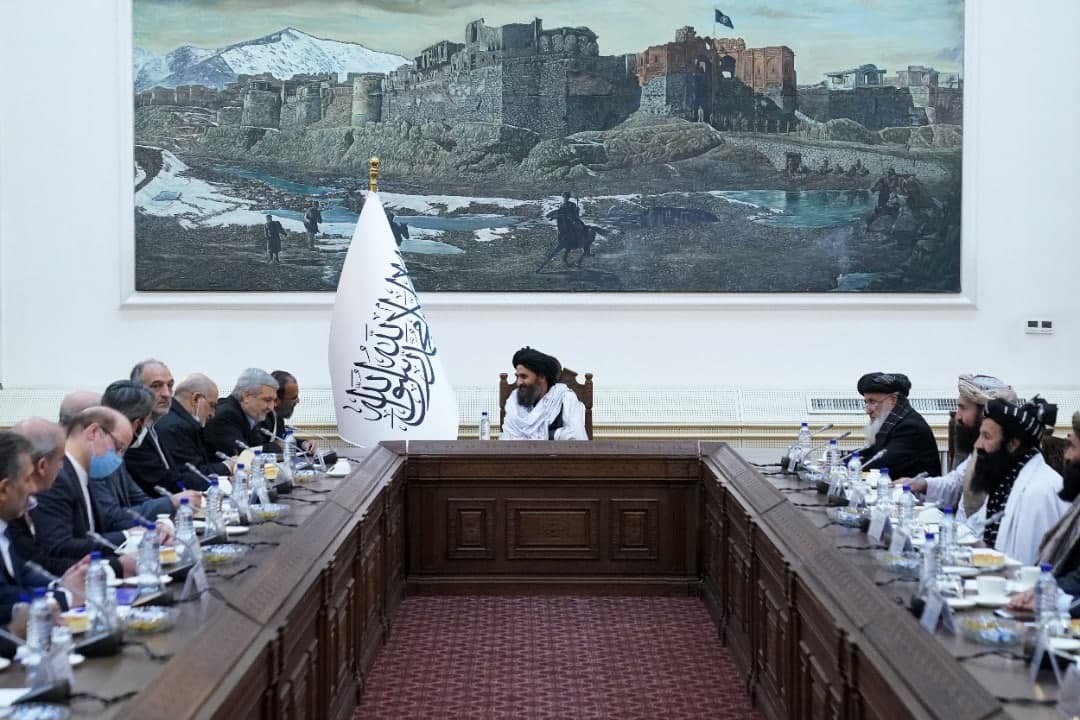 دیدار نماینده ویژه ایران در امور افغانستان با معاون نخست وزیر طالبان + تصاویر