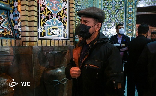 حال و هوای بارانی عزاداری شام رحلت حضرت معصومه(س) +تصاویر