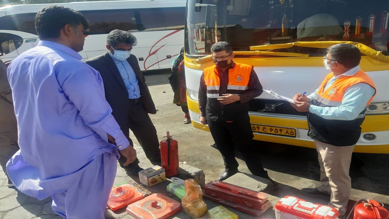 یک هزارو ۸۵۹ دستگاه ناوگان حمل و نقل عمومی جاده‌ای سیستان و بلوچستان بازید فنی شدند
