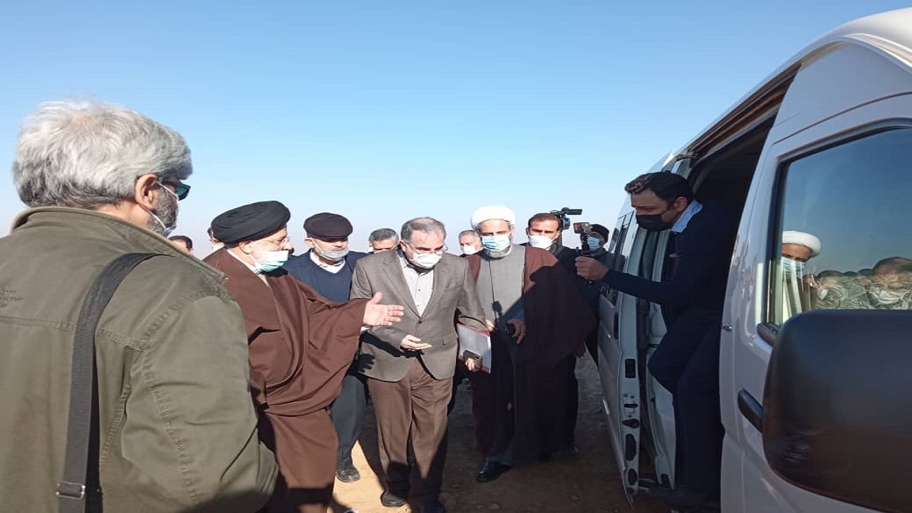 حضور رئیس جمهور در شهرک روی زنجان