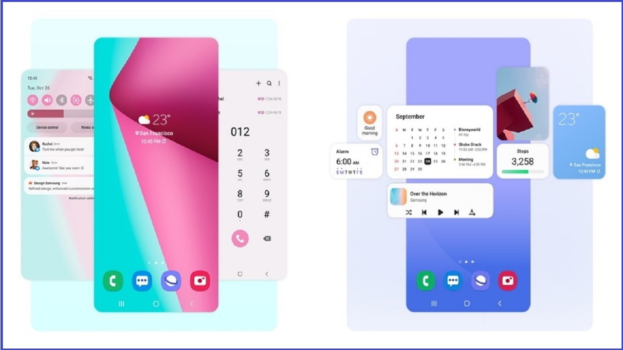 شروع عرضه رابط کاربری One UI ۴ سامسونگ با سری گلکسی S۲۱