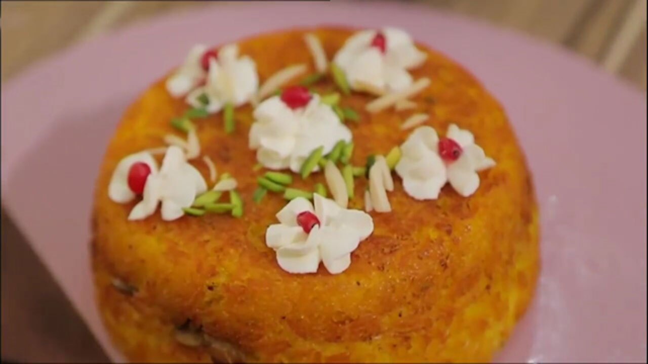 طرز تهیه ته‌چین سبزیجات + فیلم