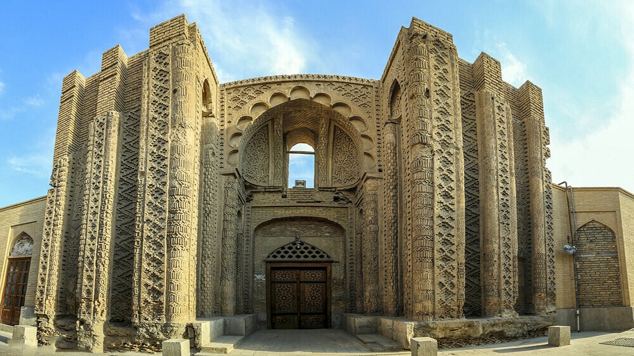 جورجیر، بنایی تاریخی که سیلاب آن را نمایان کرد