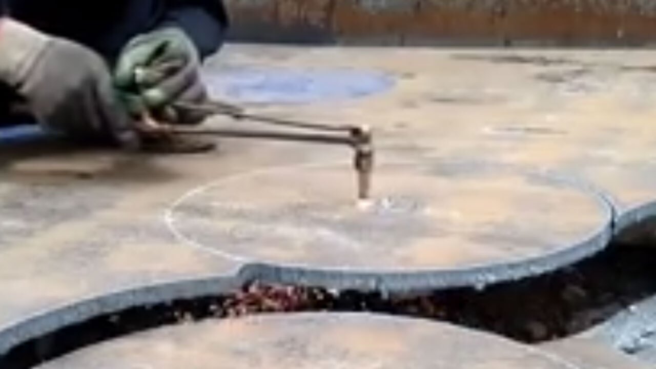فرایند برش کاری با روش هواگاز + فیلم