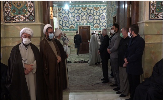 تشییع پیکر آیت الله مجتهد شبستری در قم برگزار شد/ پیکر عالم مجاهد و انقلابی در حرم مطهر آرام گرفت